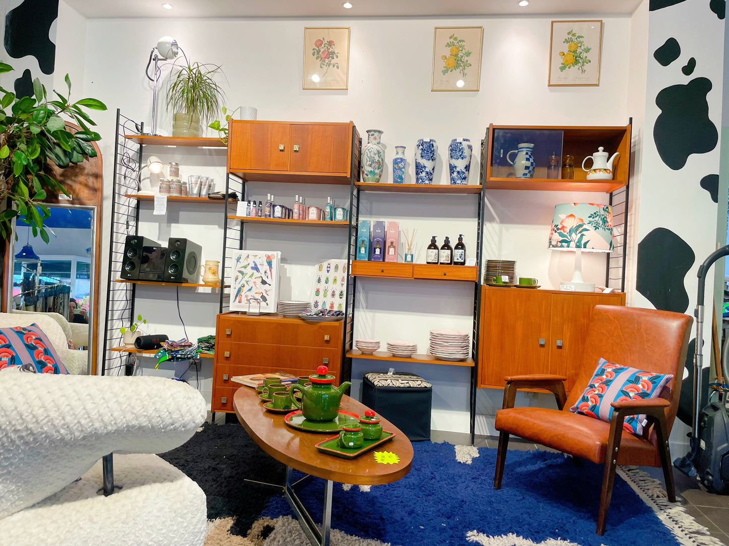 Wall unit scandinave vintage - étagère murale