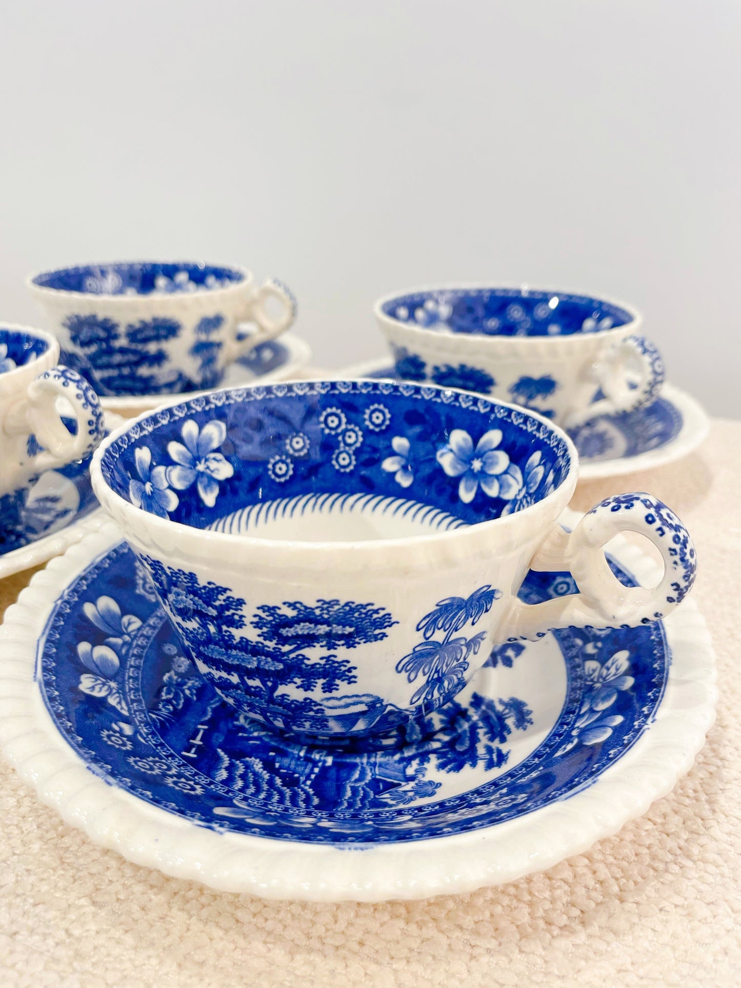 Tasses et sous tasse - Copeland Spode’s Tower England