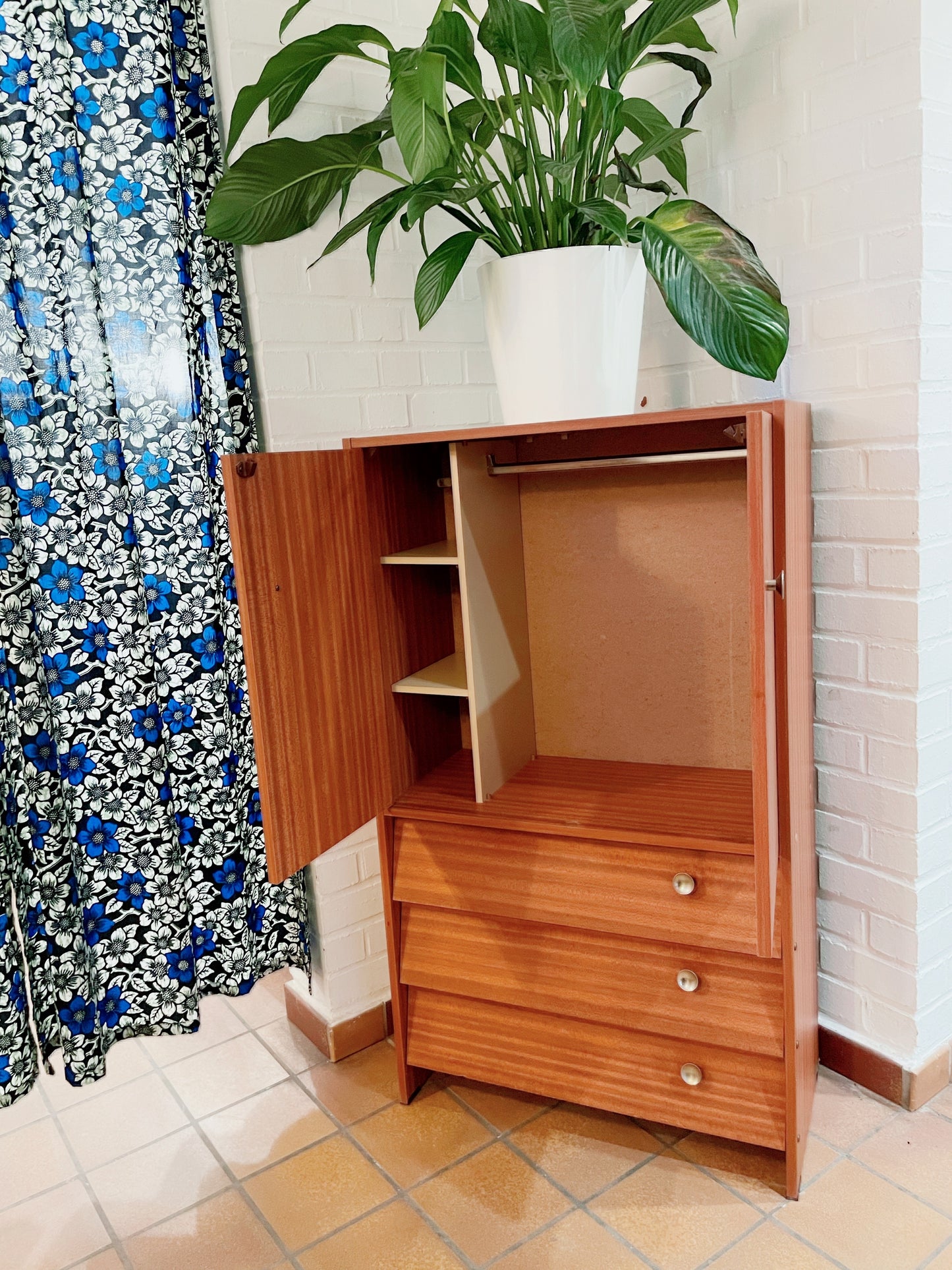 Meuble d’entrée-chaussures vintage