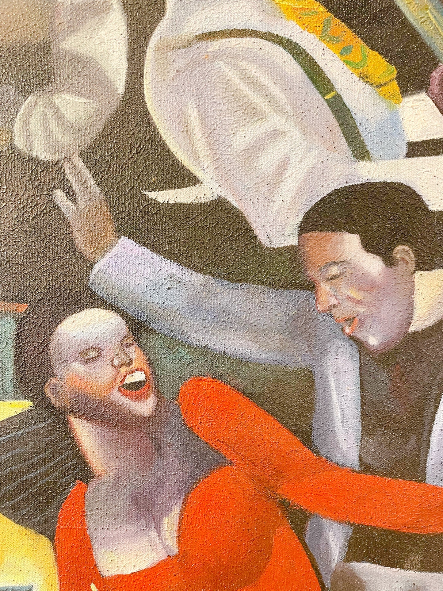 Grande peinture Jazz