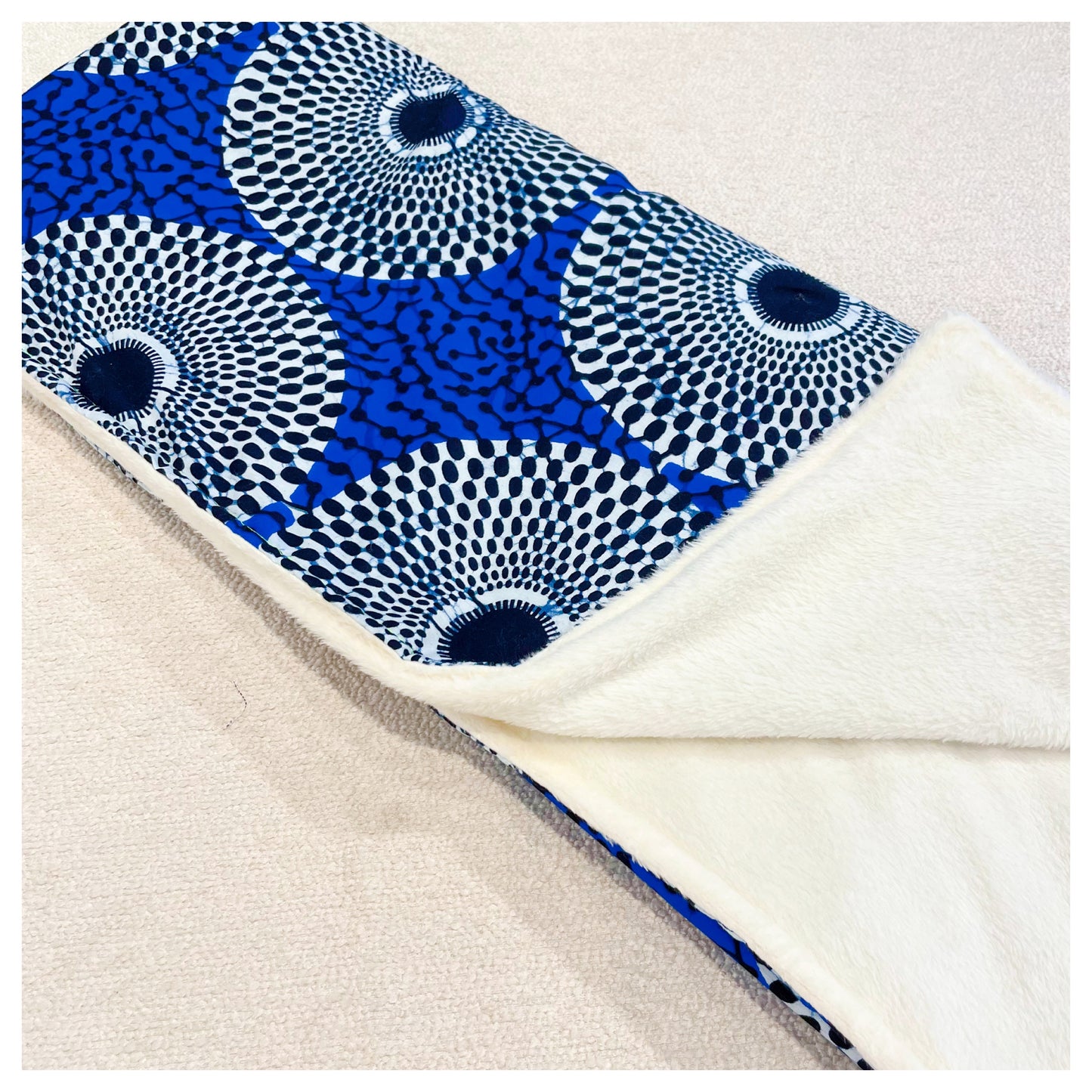 DOUILLET - Plaid bleu
