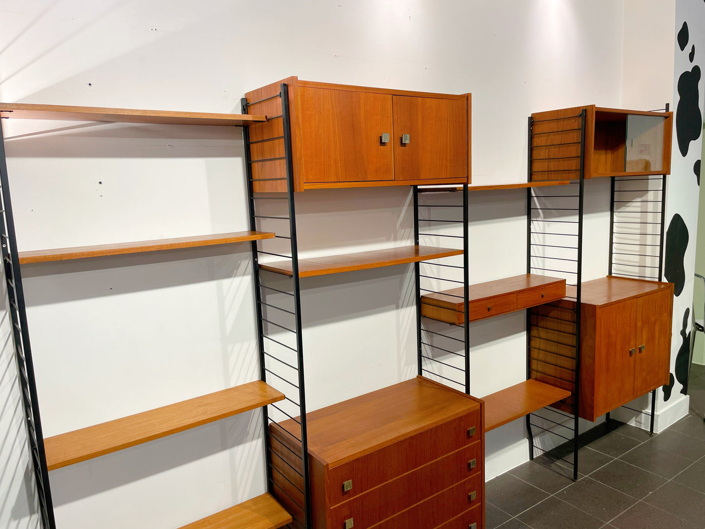 Wall unit scandinave vintage - étagère murale