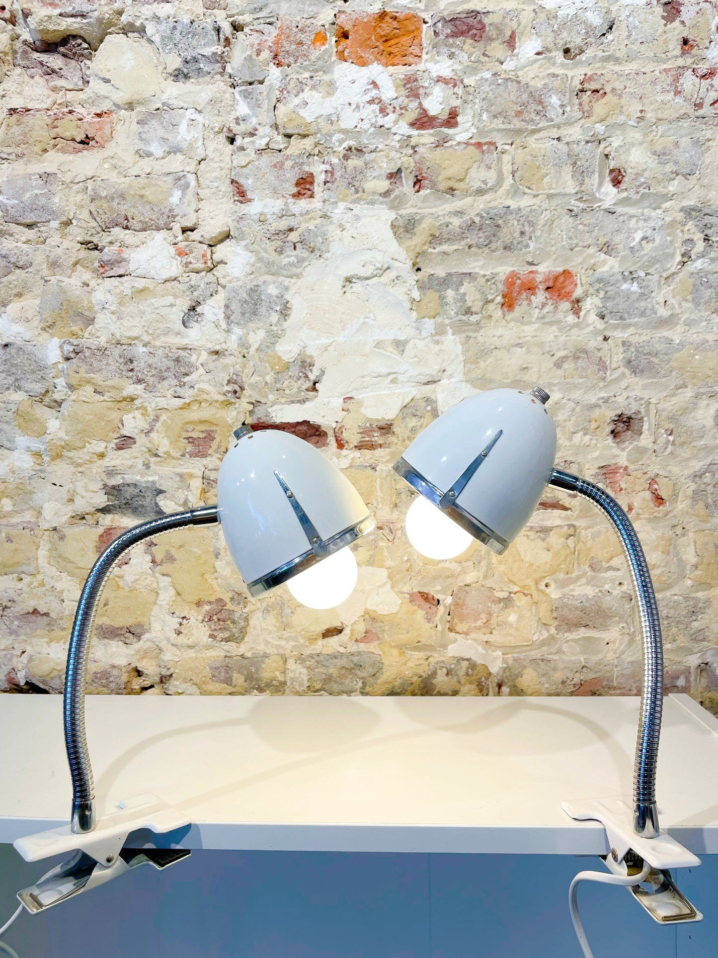 Lampes à pince vintage