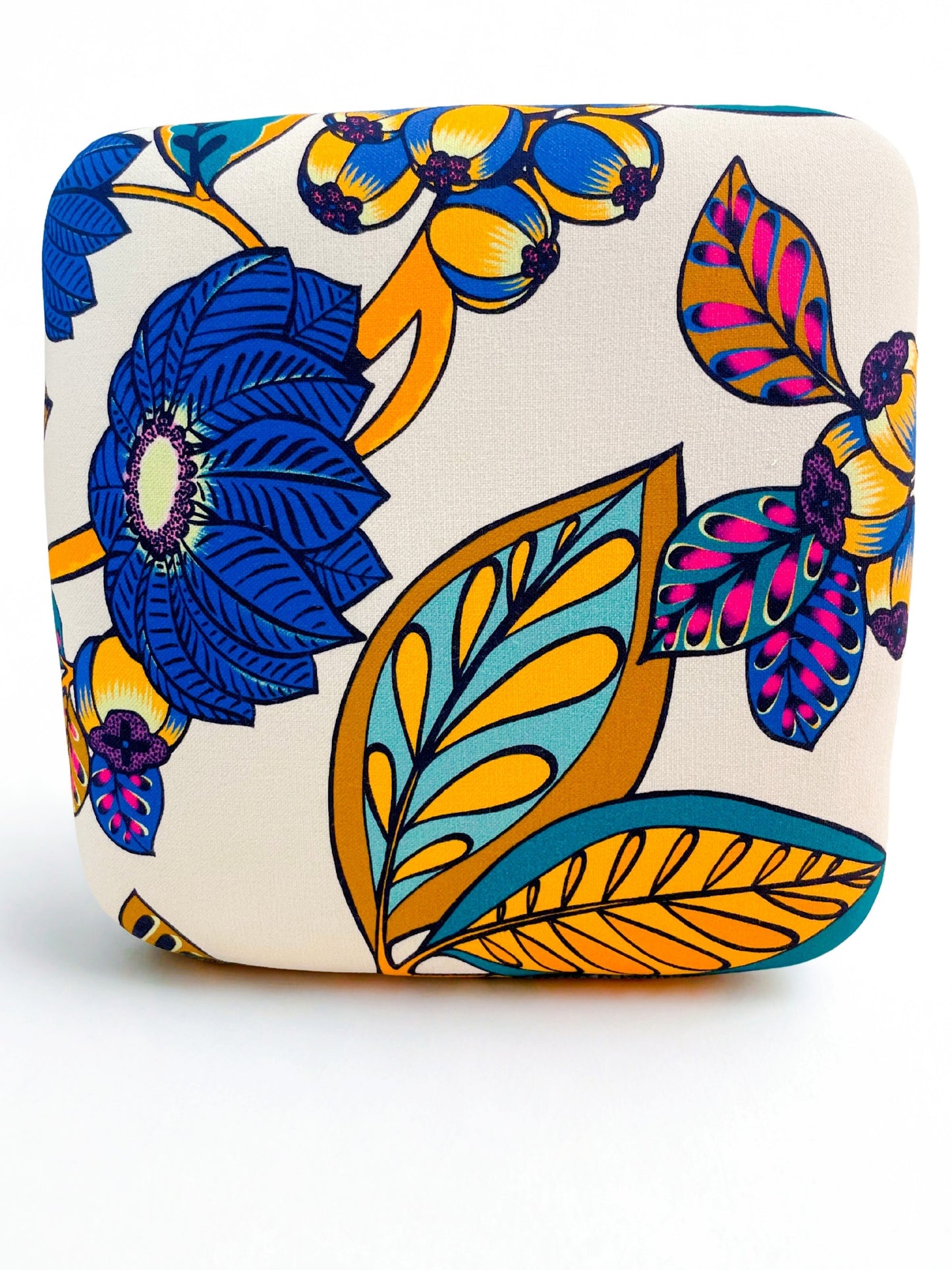 LES VALSEUSES - tabouret vintage Flowers