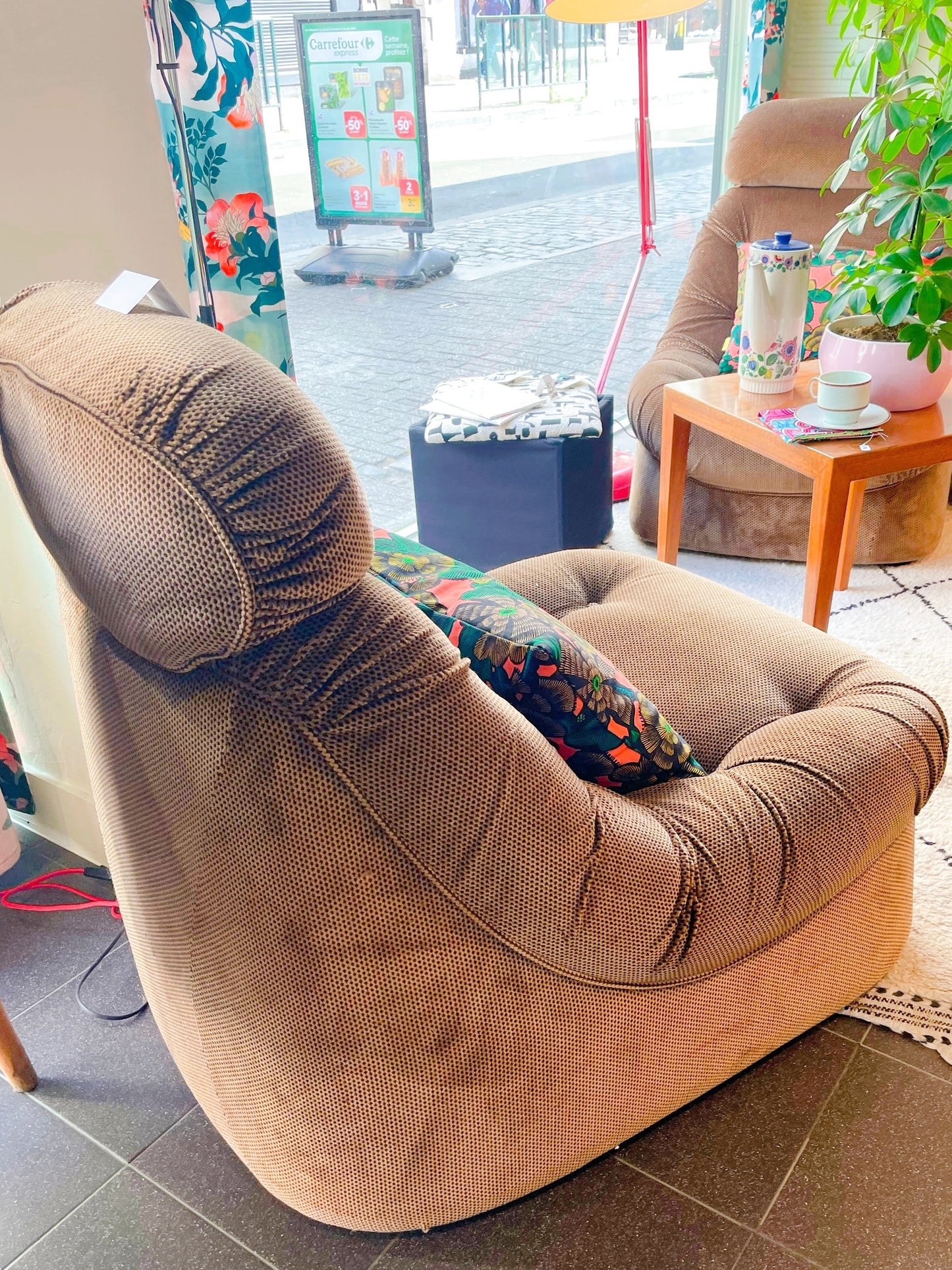 Fauteuil vintage ultra confortable!