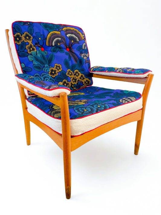 Fauteuil - G-Mobel. Suède. Années 1970