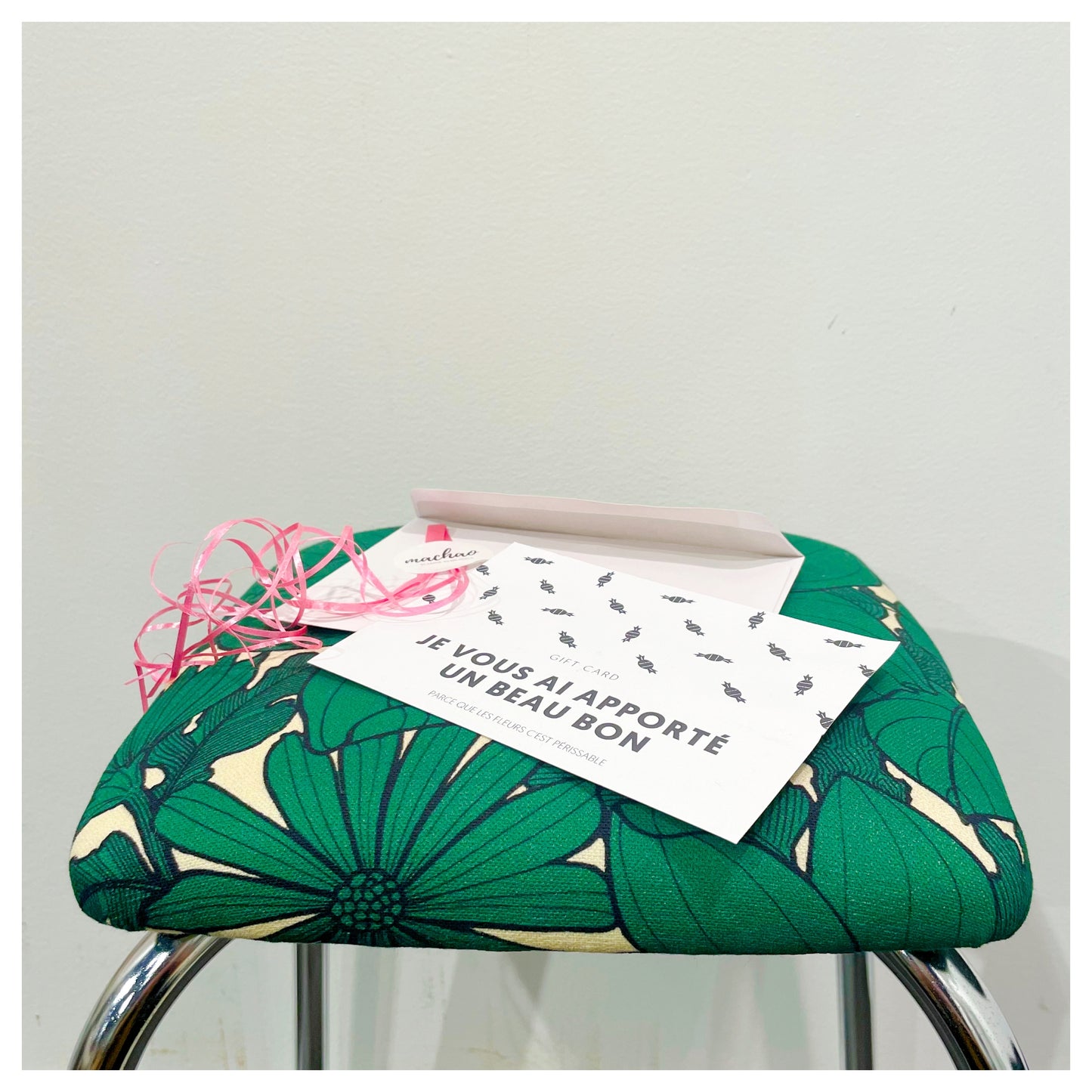 Carte cadeau - 1 atelier tabouret