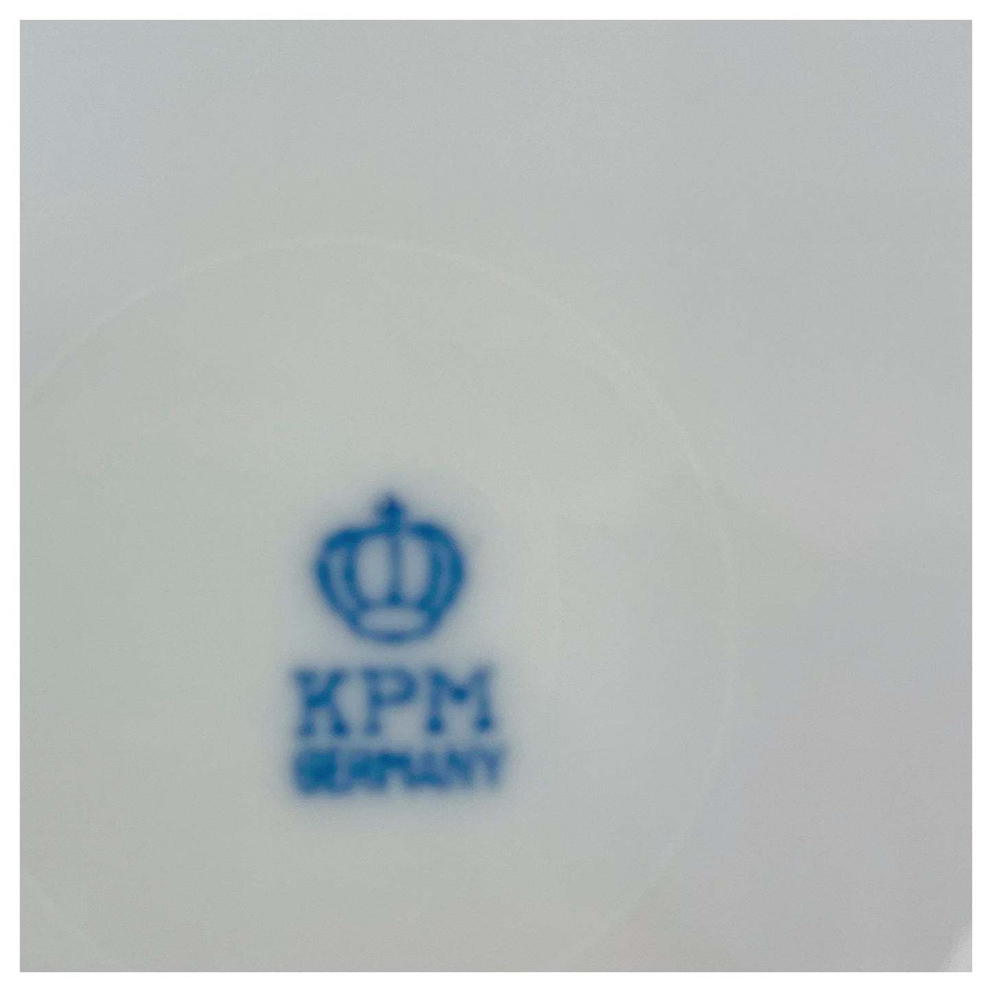 Set de 8 assiettes vintage KPN – Made in Germany