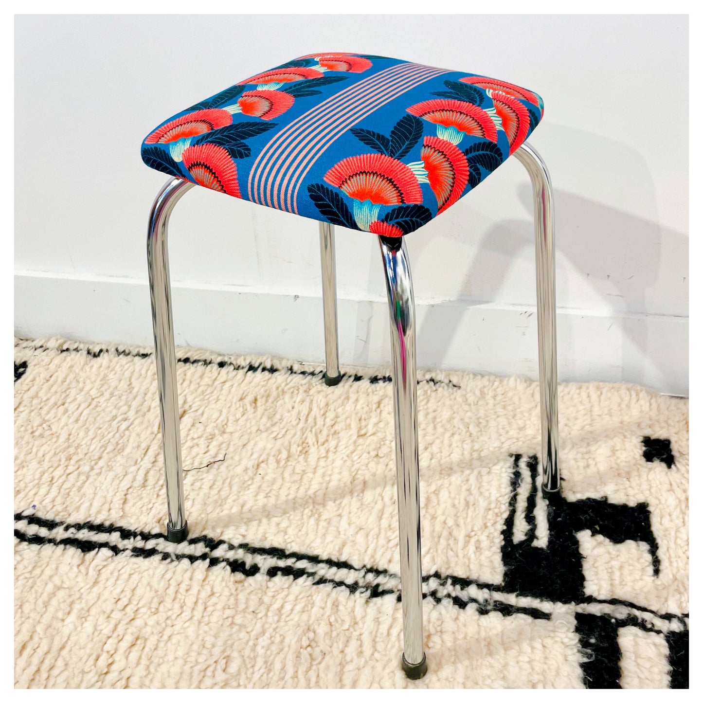 LES VALSEUSES - tabouret vintage Mado