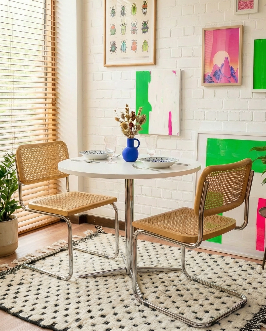 Tapis berbère Graphique noir & blanc - 160x120cm