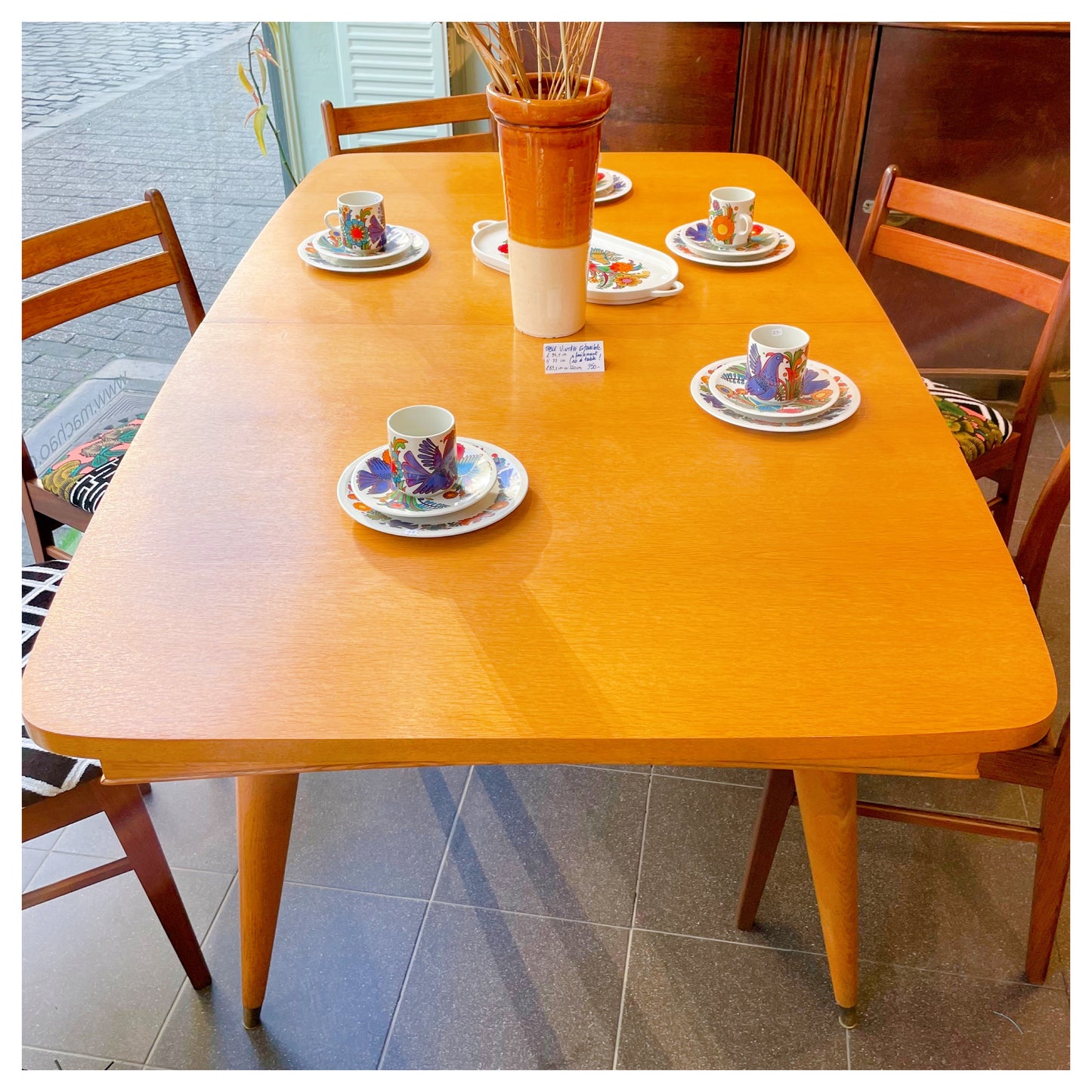 TABLE VINTAGE EXTENSIBLE