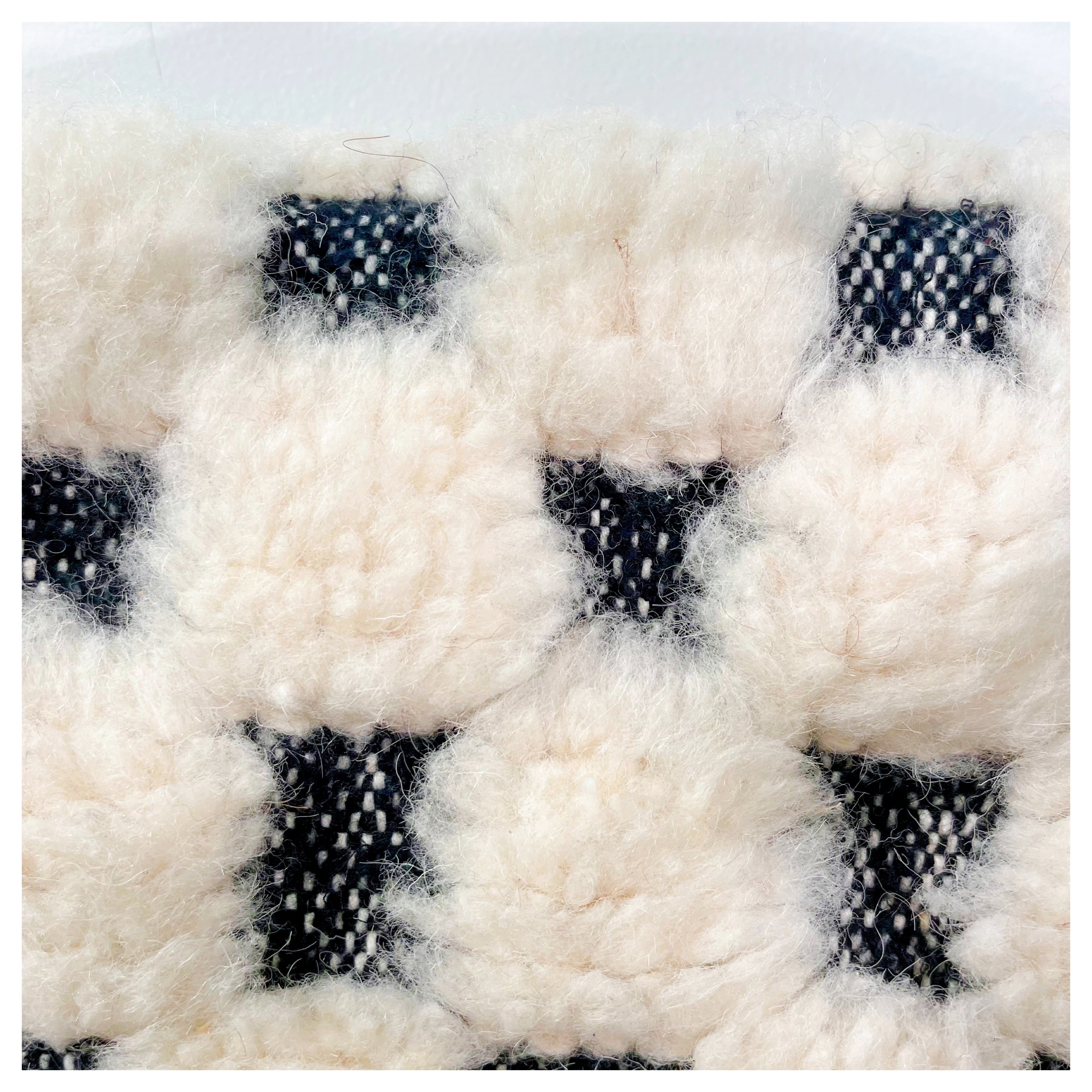 Tapis berbère Graphique noir & blanc - 160x120cm