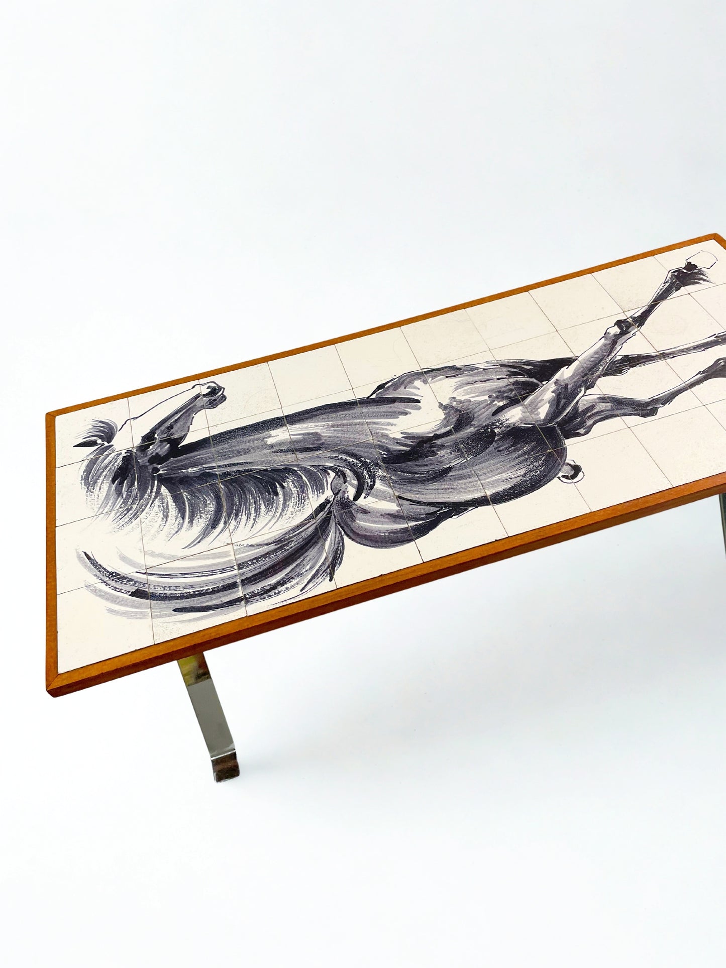 Table basse vintage signée ANDREY
