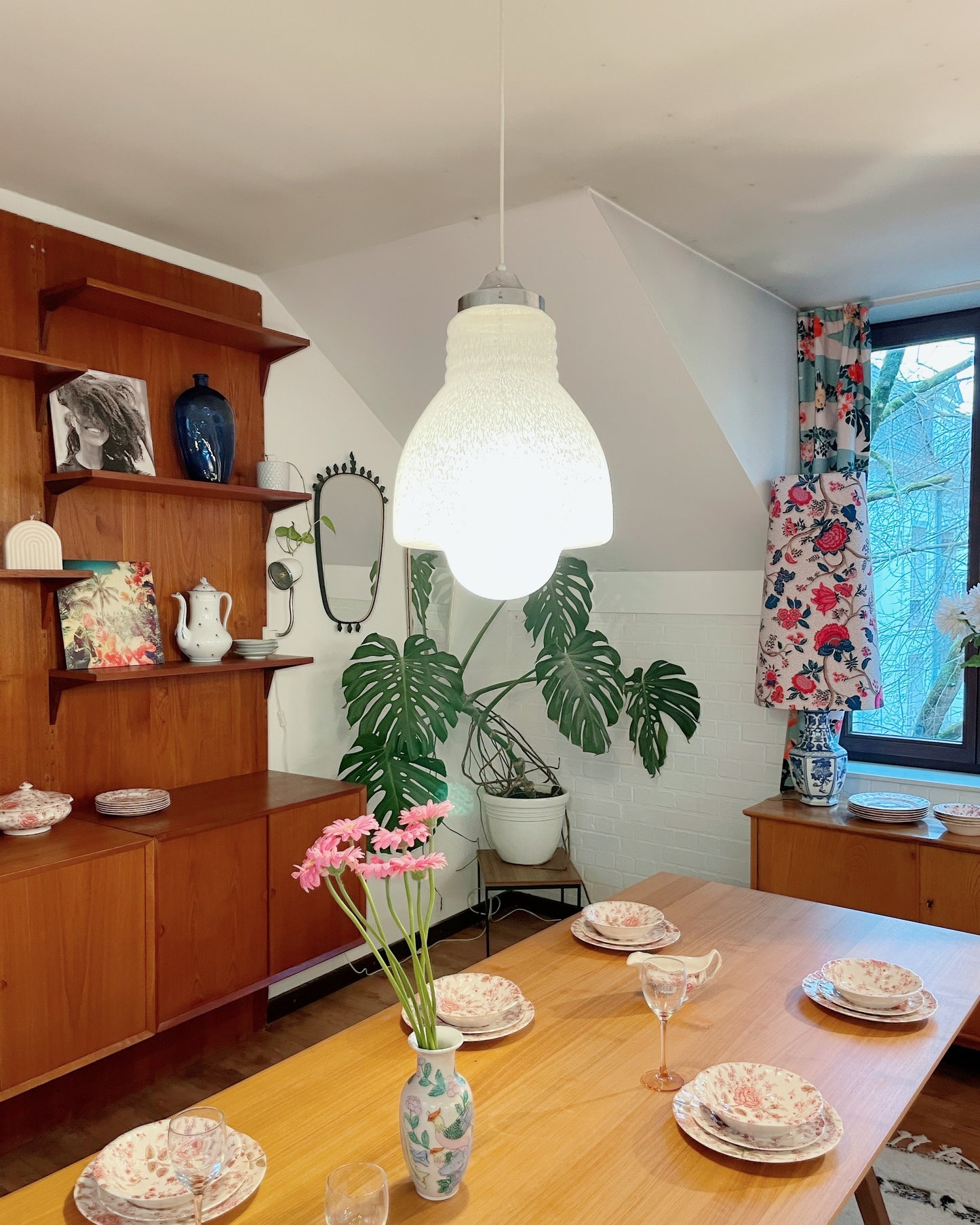 Suspension italienne sculpturale – Sono Io La Luce, esprit Murano