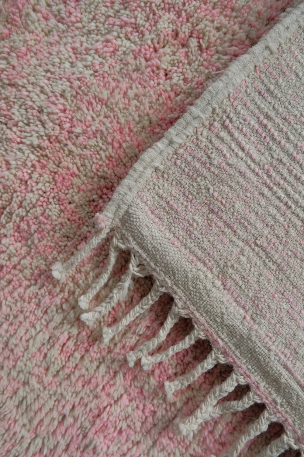 Tapis Azilal Rose poudré 181x130cm