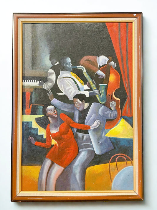 Grande peinture Jazz
