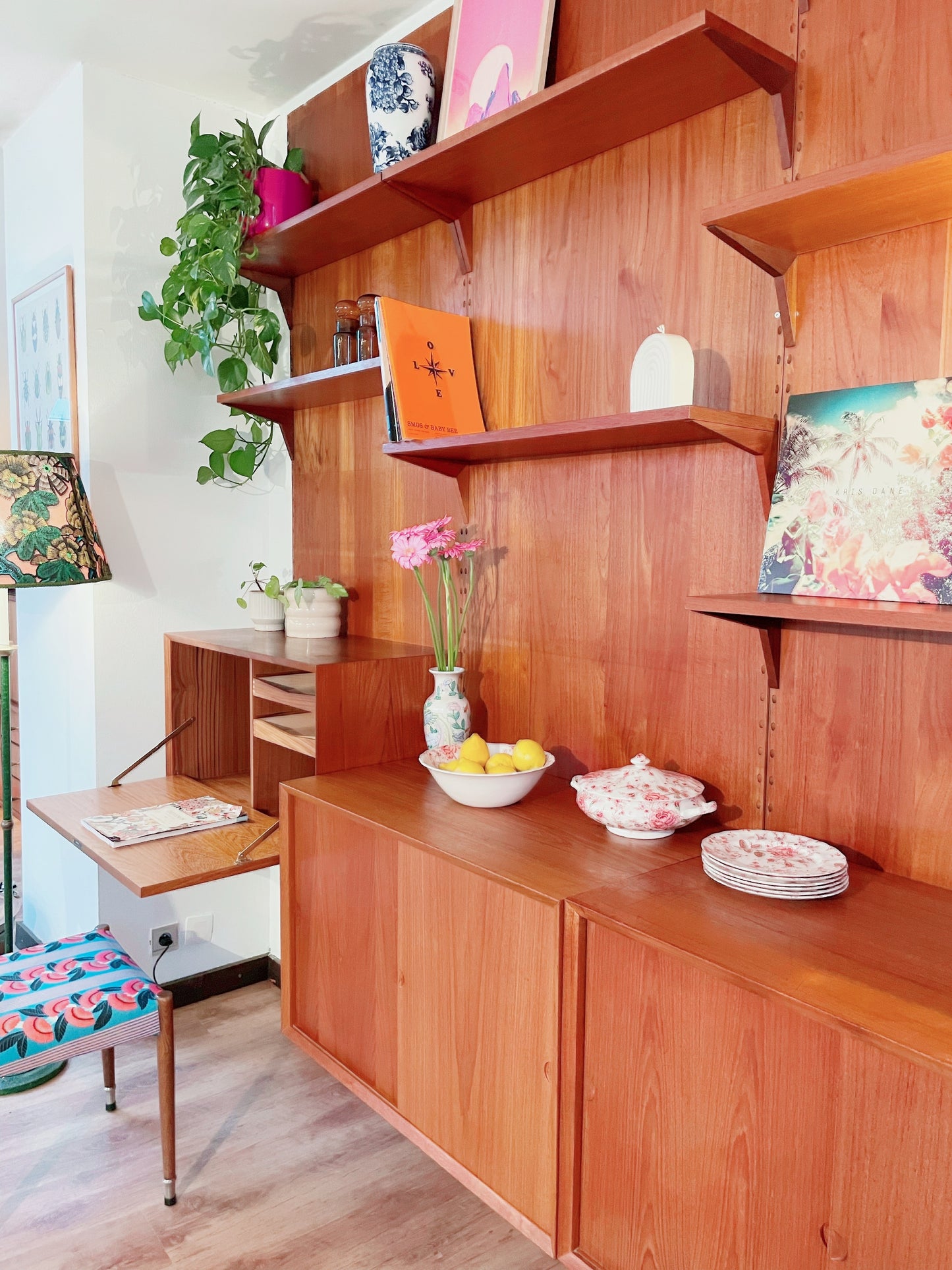 Wall Unit Royal System – Design par POUL CADOVIUS (1958), Danemark