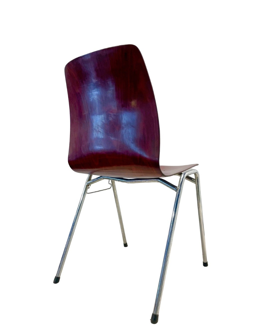 Chaises empilables Design par Elmar Flötotto pour Pagholz 1960's