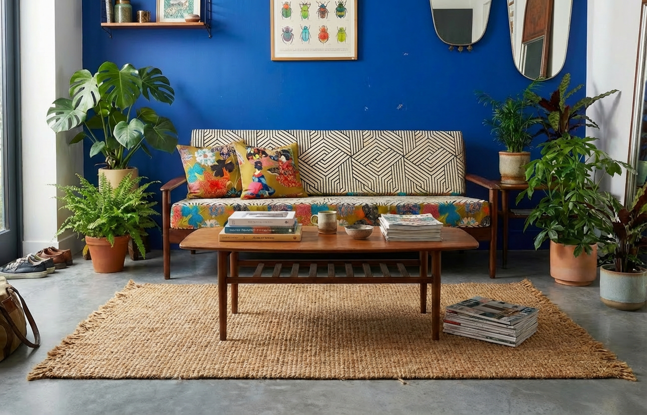 Coussins handmade - Tissu Thevenon Kimono Geisha fond or