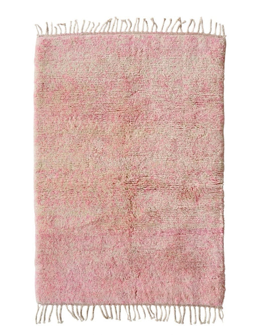 Tapis Azilal Rose poudré 181x130cm