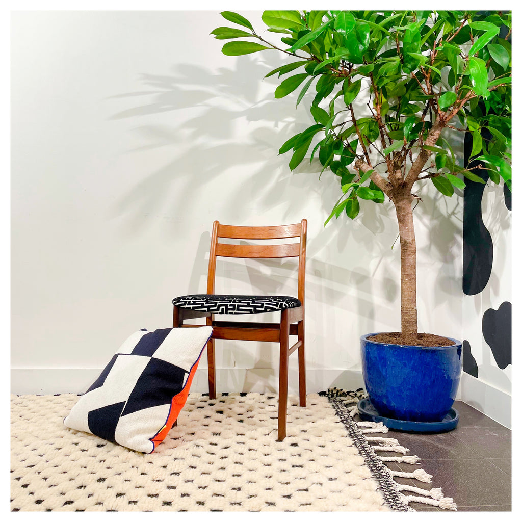 Tapis berbère Graphique noir & blanc - 160x120cm