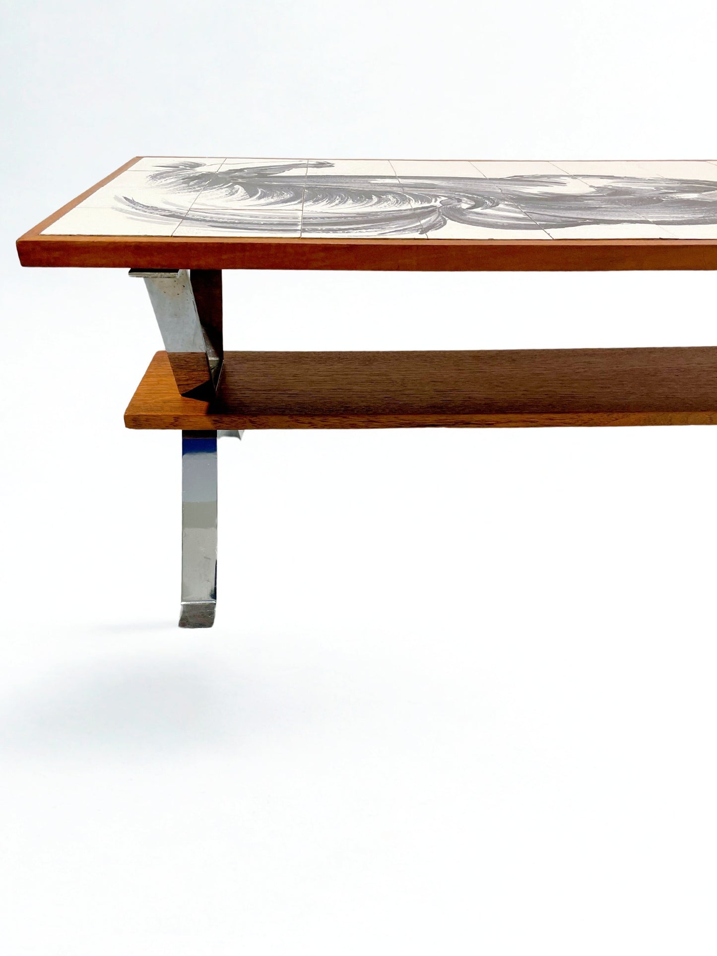 Table basse vintage signée ANDREY