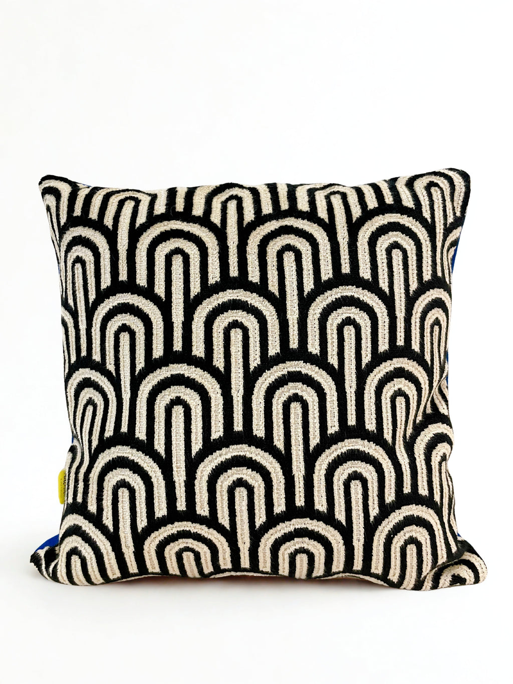 Coussin Handmade - Tissu Thevenon Art Déco Memphis