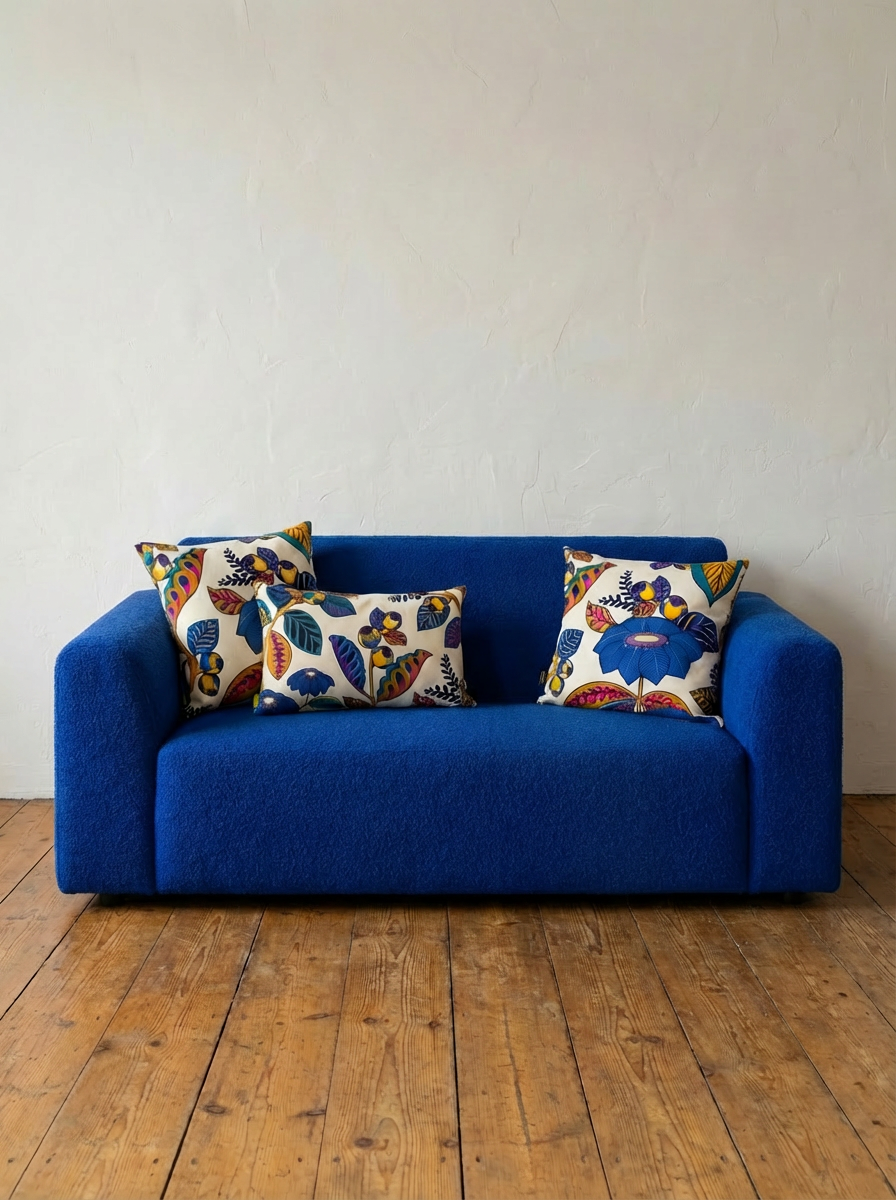 Coussins handmade - Tissu Garden Land Thevenon