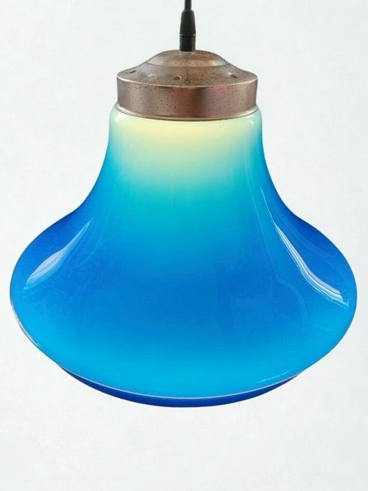 Suspension vintage Fluorolux Italie